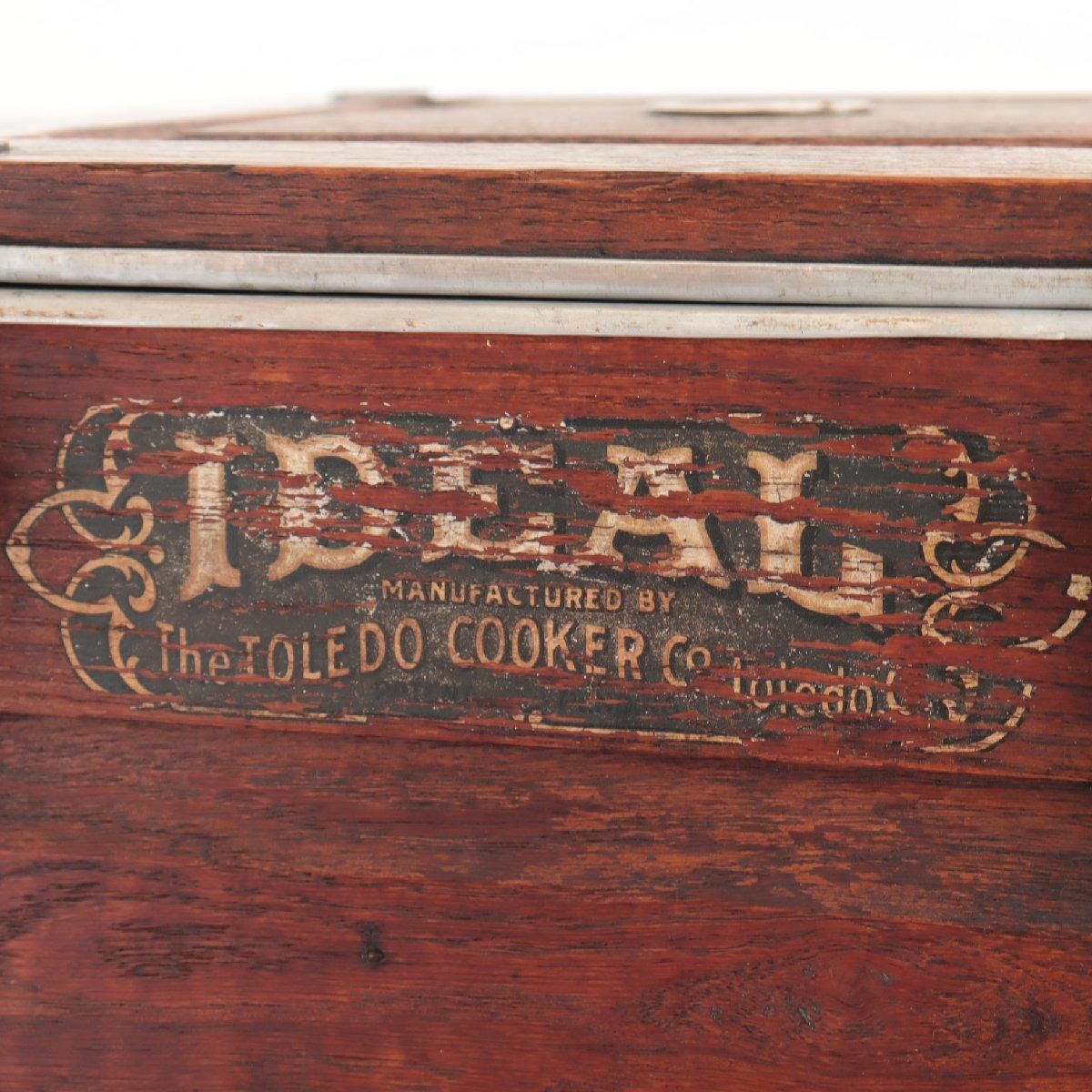 クッカー アンティーク 木箱 オーク -通販-ローズボールアンティークス