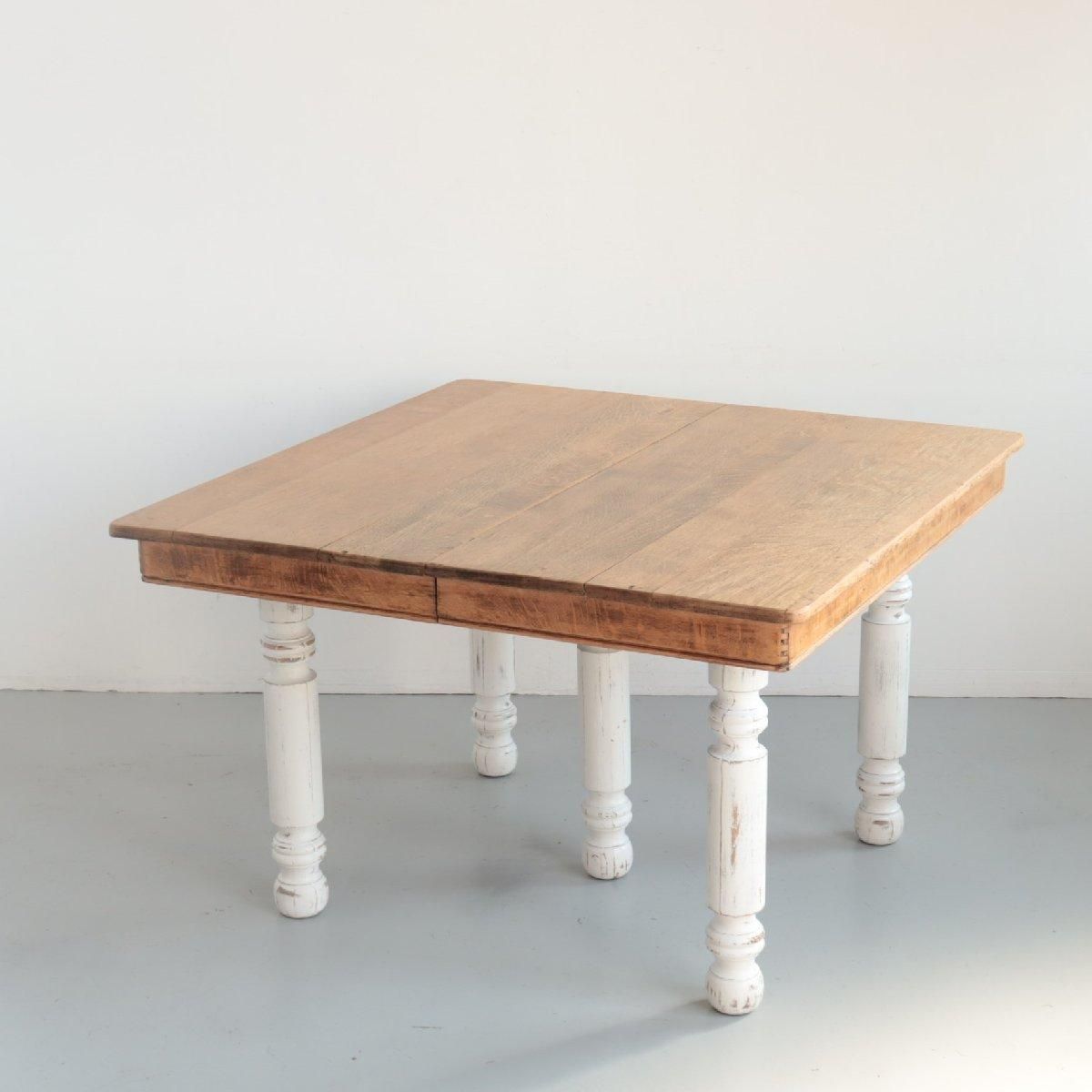 【アメリカンカントリー】ヴィンテージ風ダイニングテーブル ♪ カントリーテーブル サイズ変更可 ダイニングテーブル