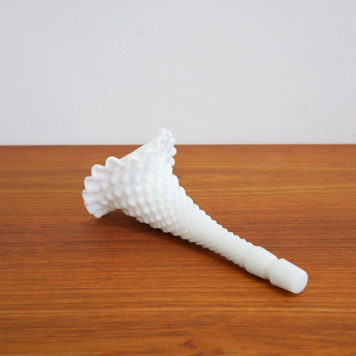 フェントン ホブネイル アートガラス アメリカ Fenton ミルク