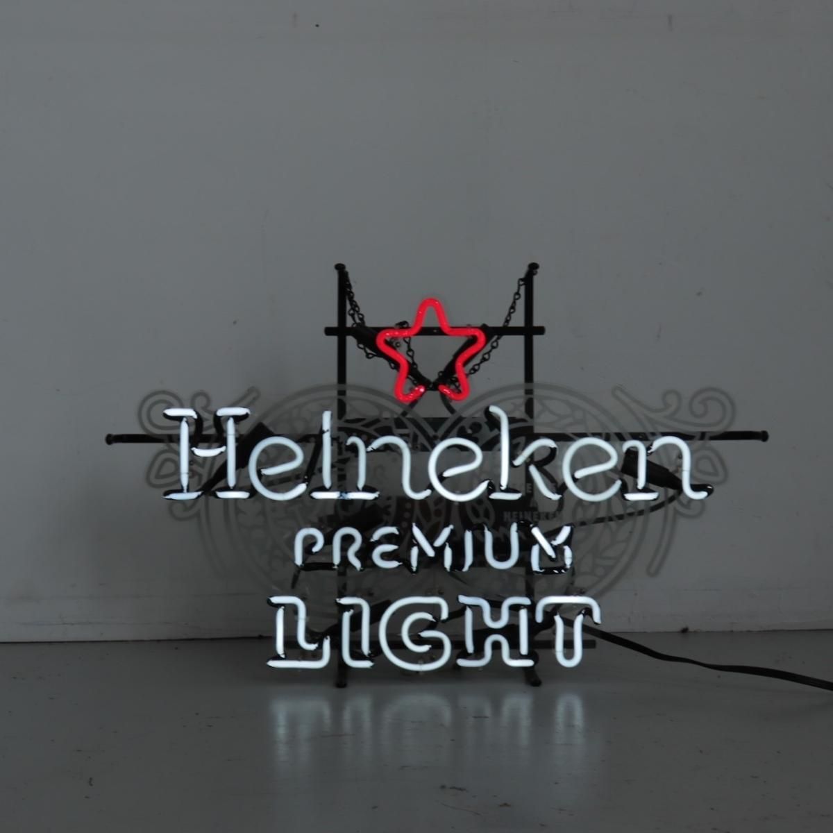 ヴィンテージ Heineken ネオンサイン アメリカ ライト ネオン管 ヴィンテージ Heineken ネオンサイン アメリカ ライト ネオン管
