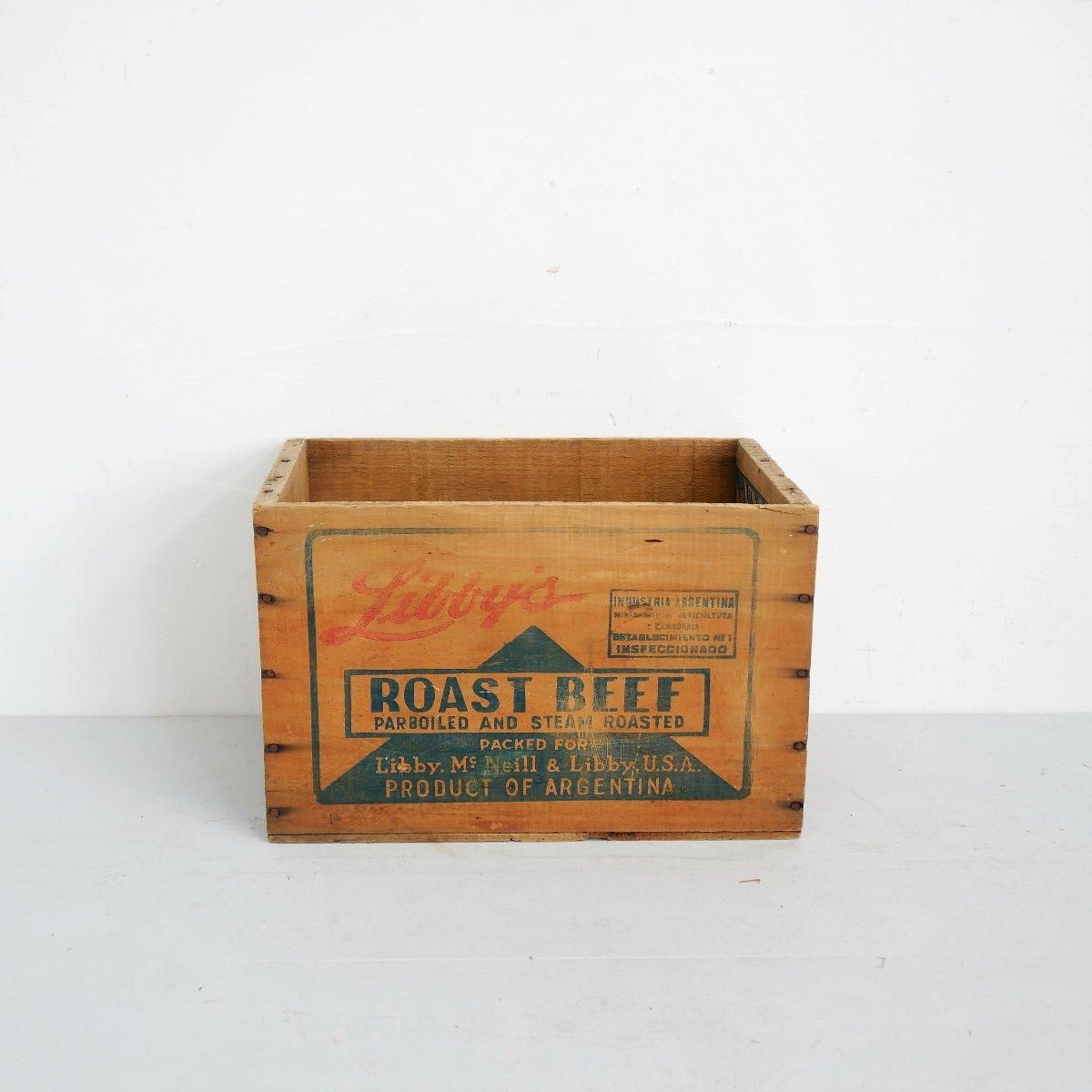 US アンティーク 木箱 ヴィンテージ　状態良い　最安値 VINTAGE ANTIQUE ATLAS BREWING CO. WOOD CRATE WOOD BOX