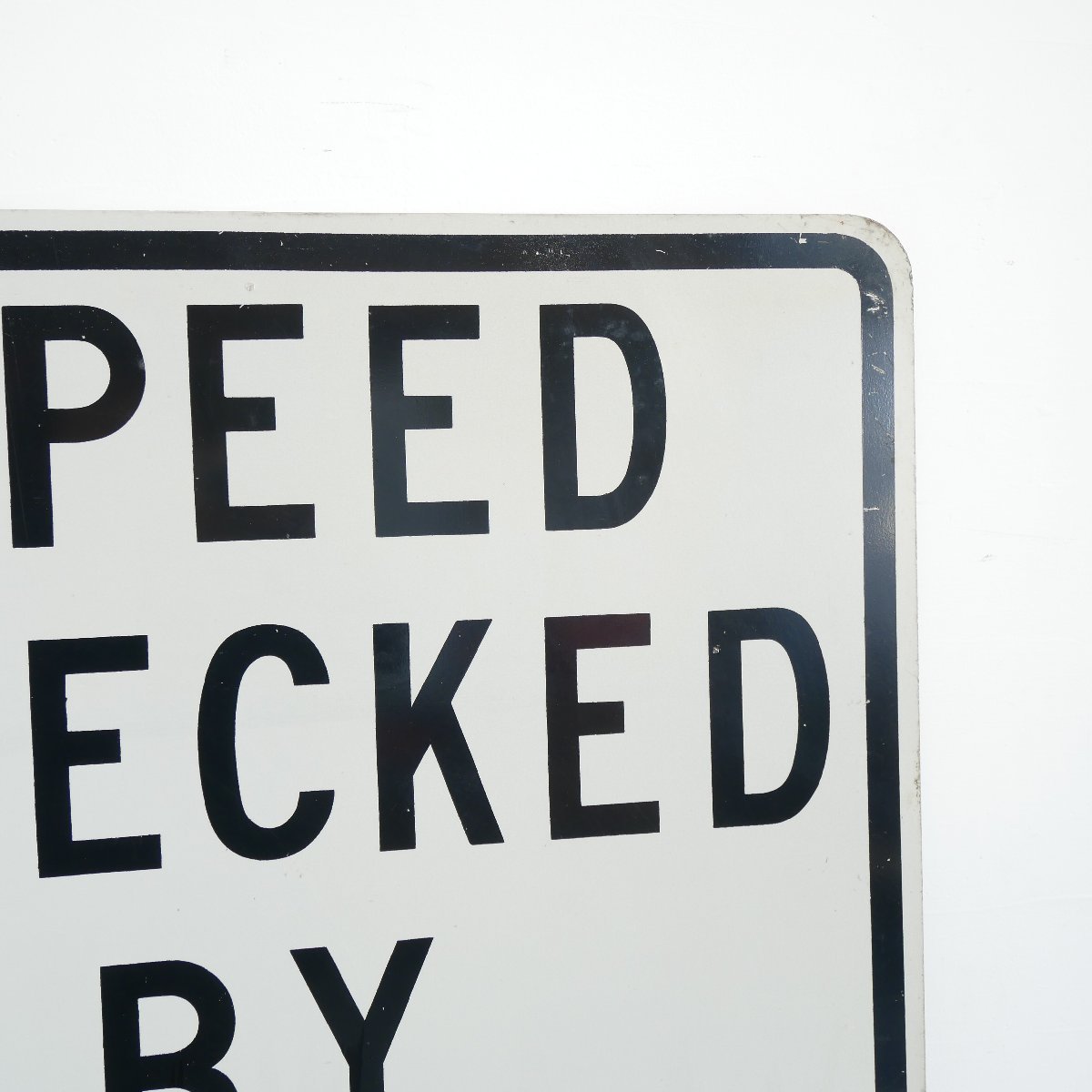 アメリカ ヴィンテージ ロードサイン 速度制限 道路標識 ストリート