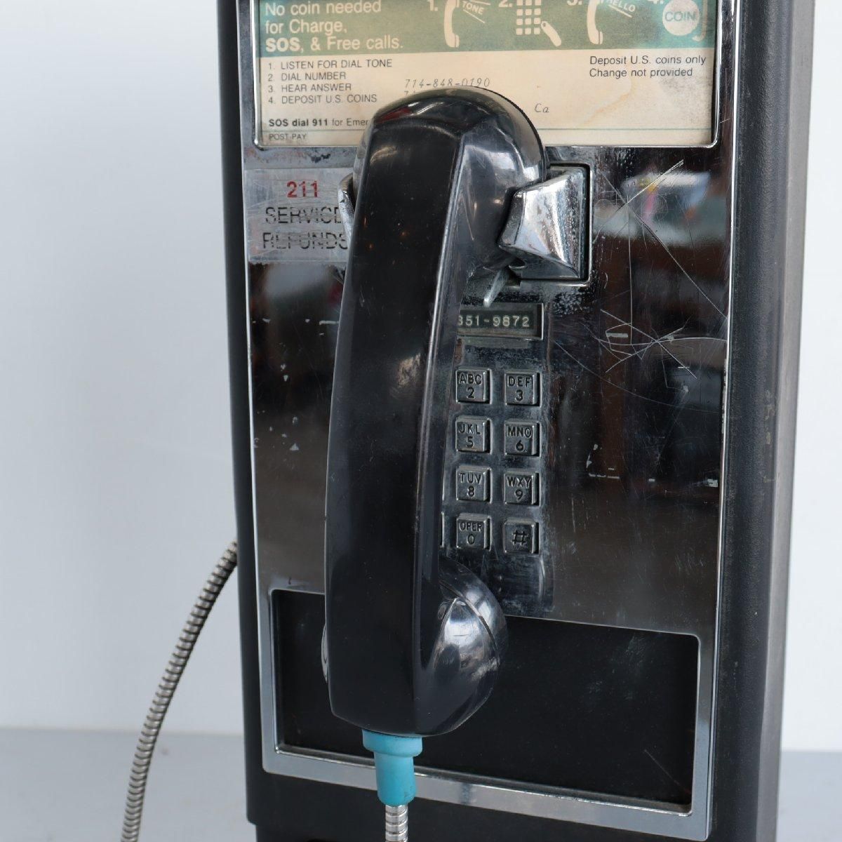 お見逃しなくアメリカ 公衆電話機 実物 PUBLICPHONE アメリカ 公衆電話 本物 Y