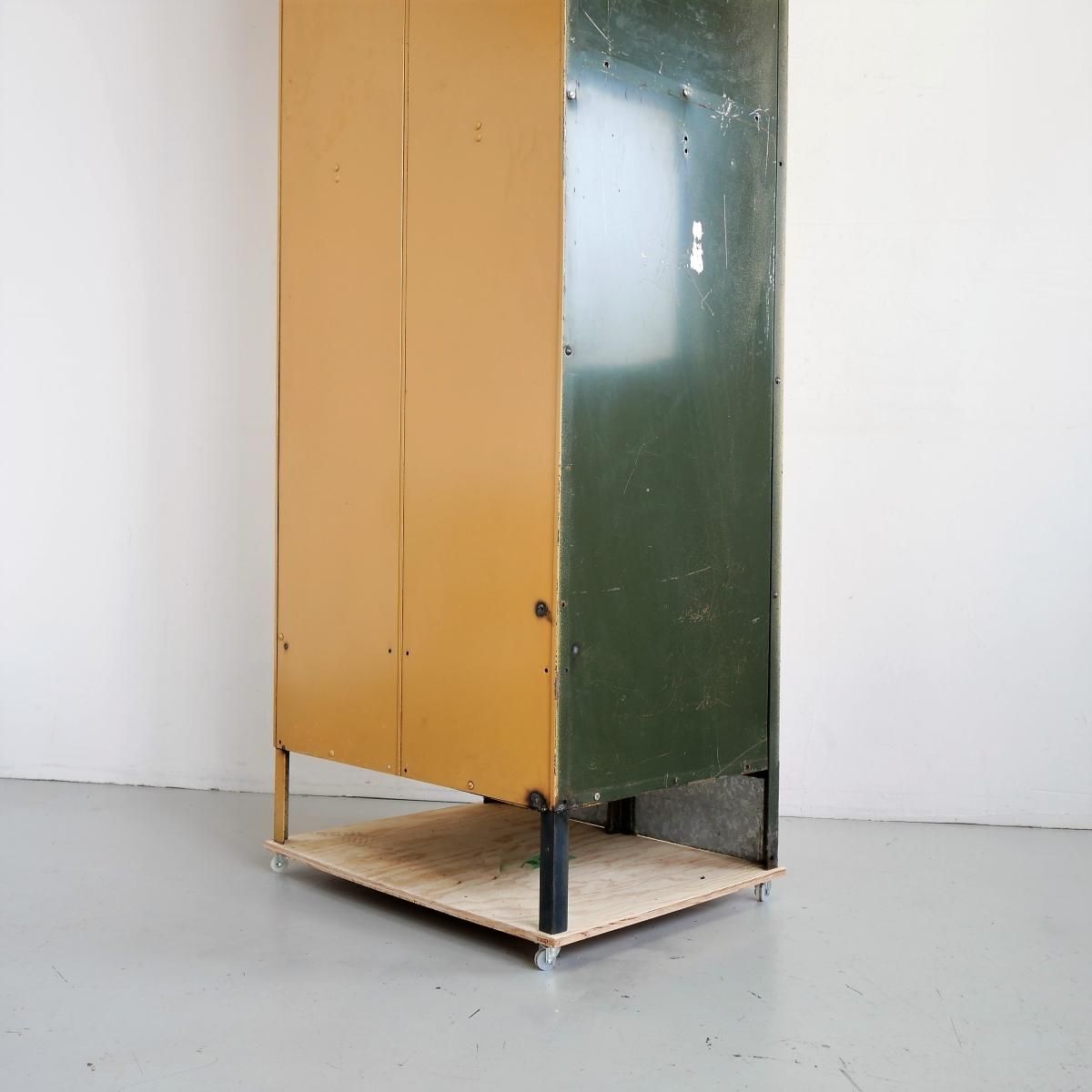 アメリカ ヴィンテージ スチール製ロッカー インダストリアル 店舗什器