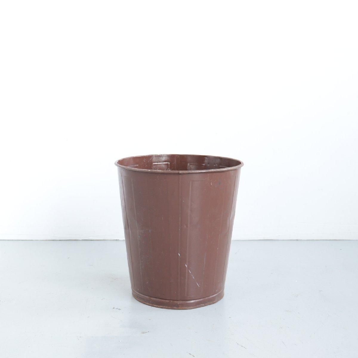 アメリカ ヴィンテージ スチールダストボックス ゴミ箱 ディスプレイ