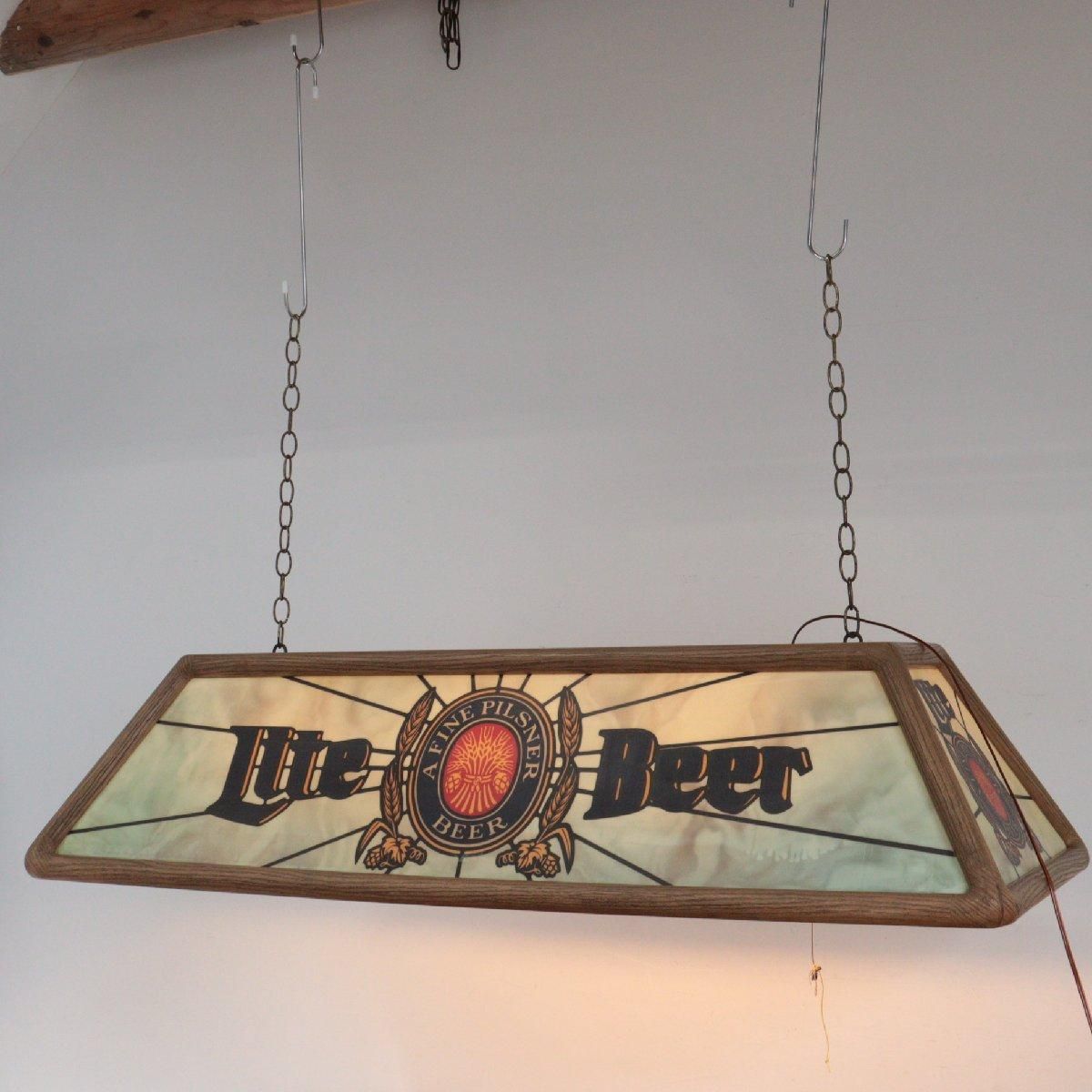 ヴィンテージ Miller Lite Beer プールバーランプ #502-277-245 -通販