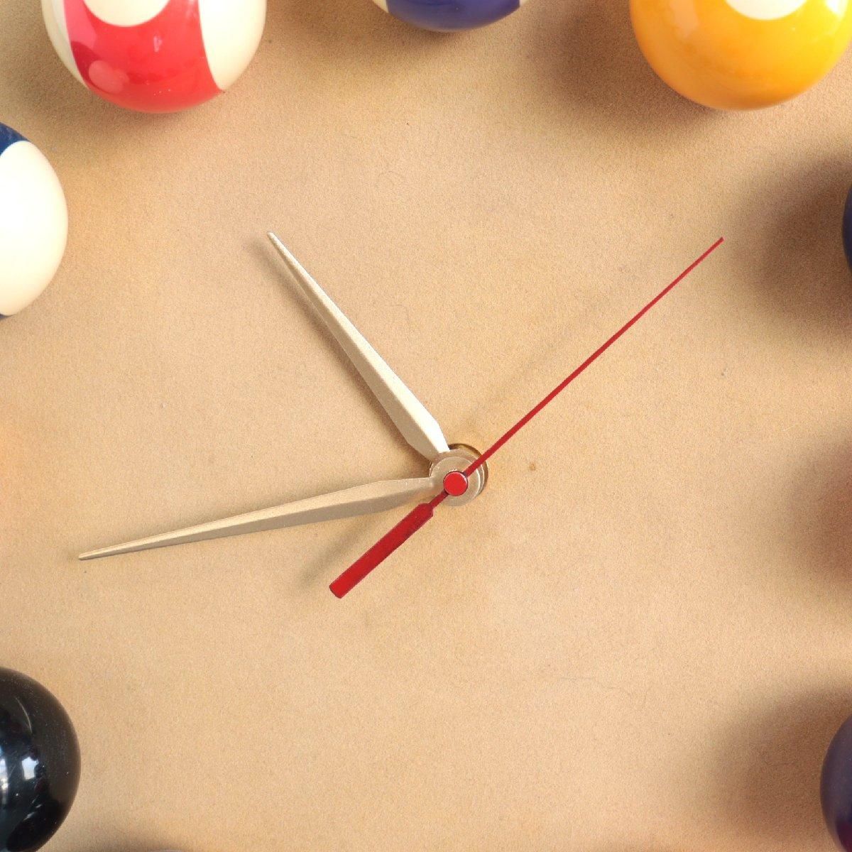 ヴィンテージ ビリヤードボールクロック アメリカ USA 壁掛け