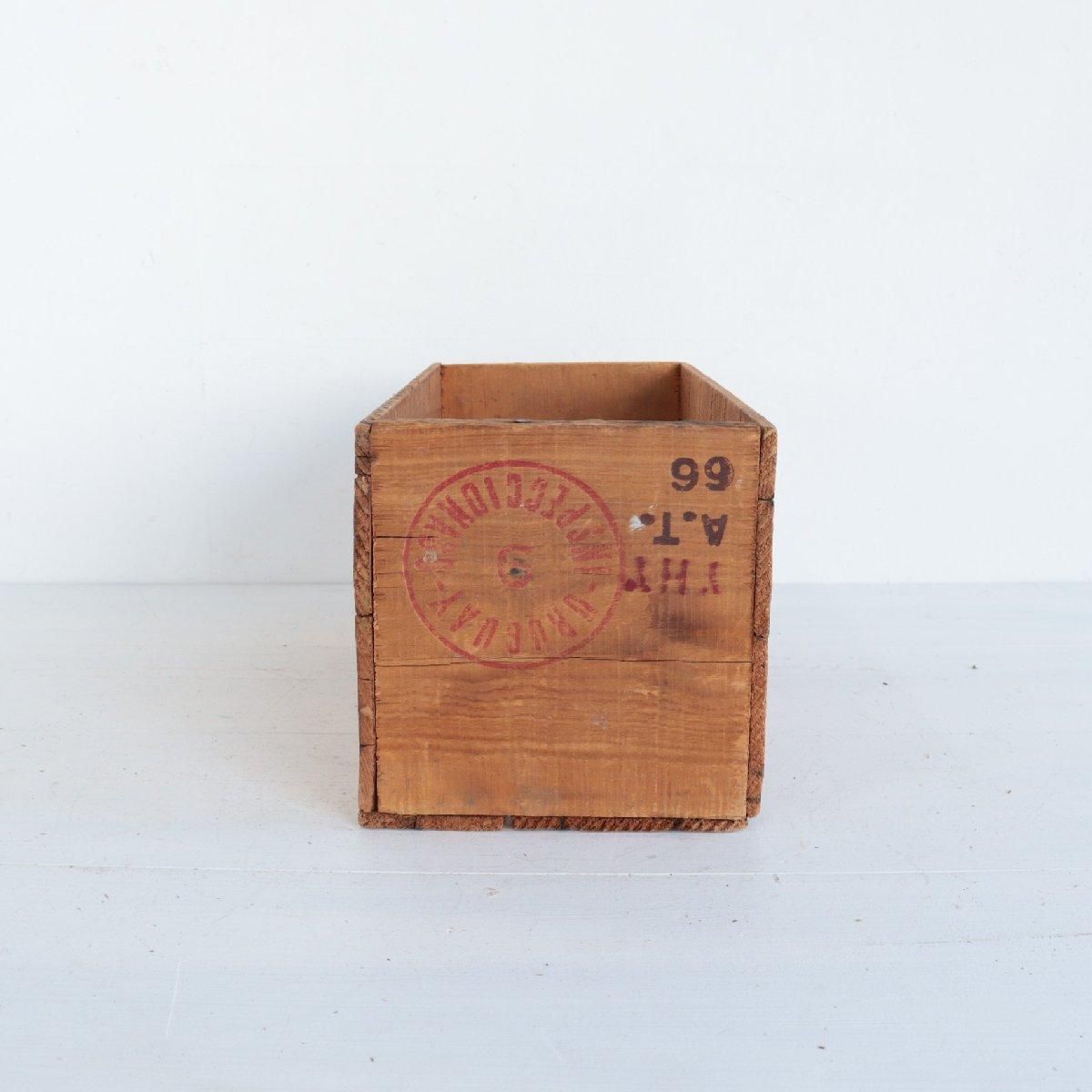 60s ARMOUR ヴィンテージ 木箱 /アンティーク WOODEN BOX USA
