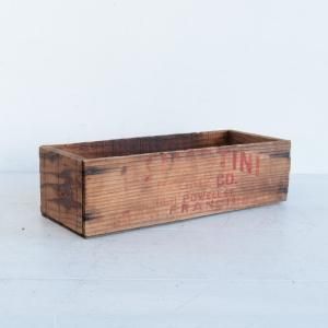 木箱 - アメリカのヴィンテージ・アンティークの家具、雑貨、什器の