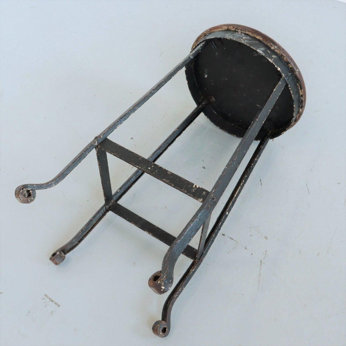 ヴィンテージ インダストリアルスツール 椅子 -通販-ローズ