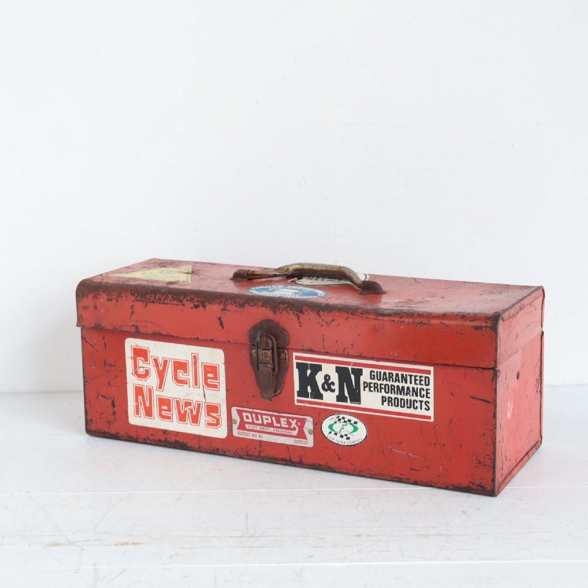 アメリカ ヴィンテージ DUPLEX ツールボックス ステッカー 工具入れ