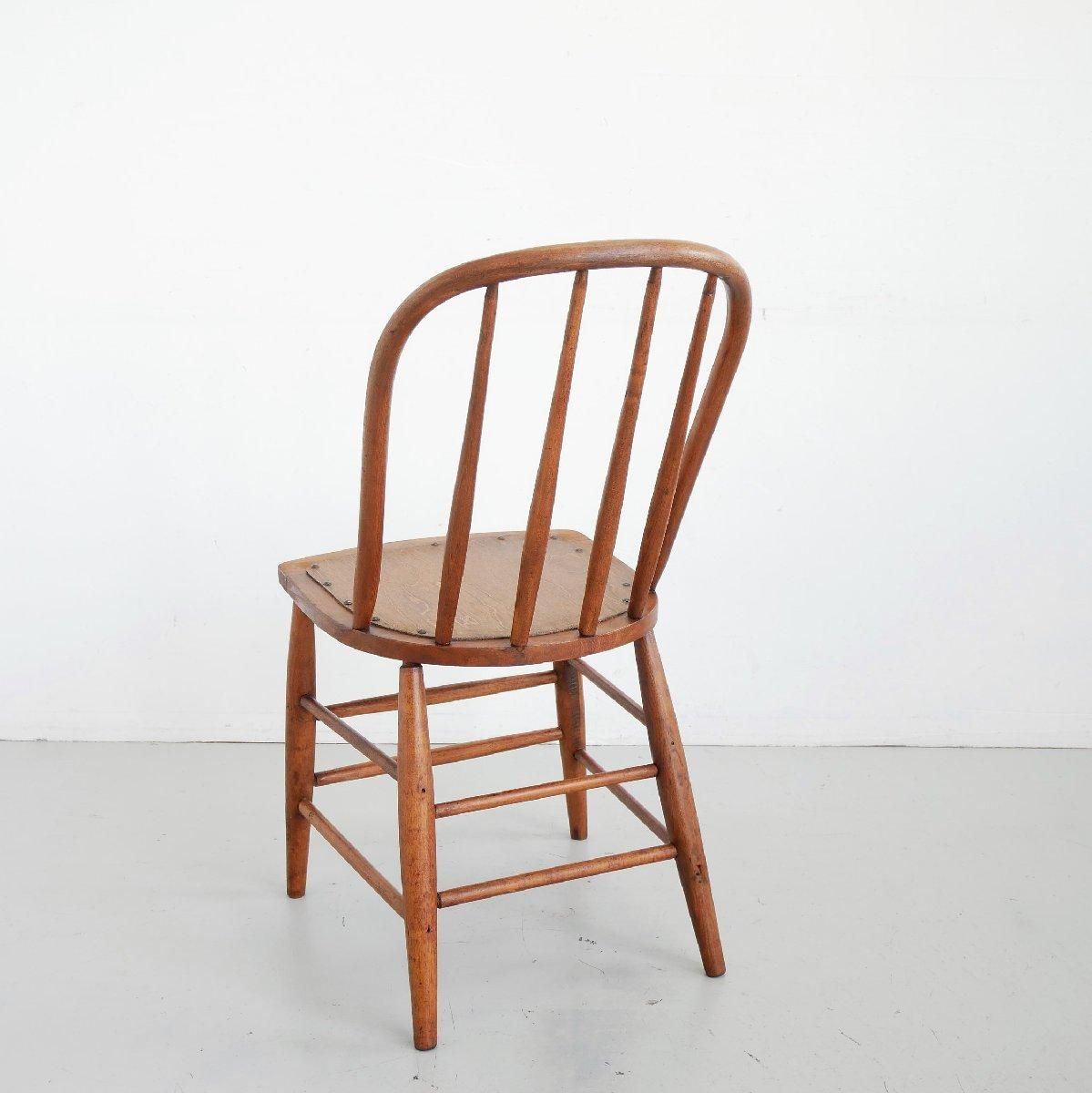 アメリカアンティーク椅子木製ダイニングチェアカントリースタイル