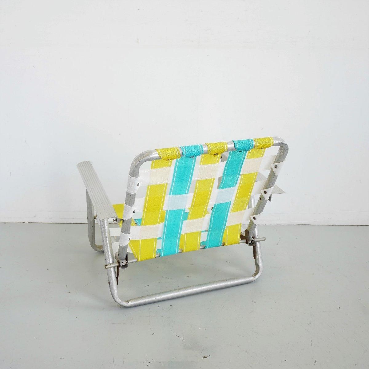 1970's アメリカ ヴィンテージ ローンチェア アウトドア