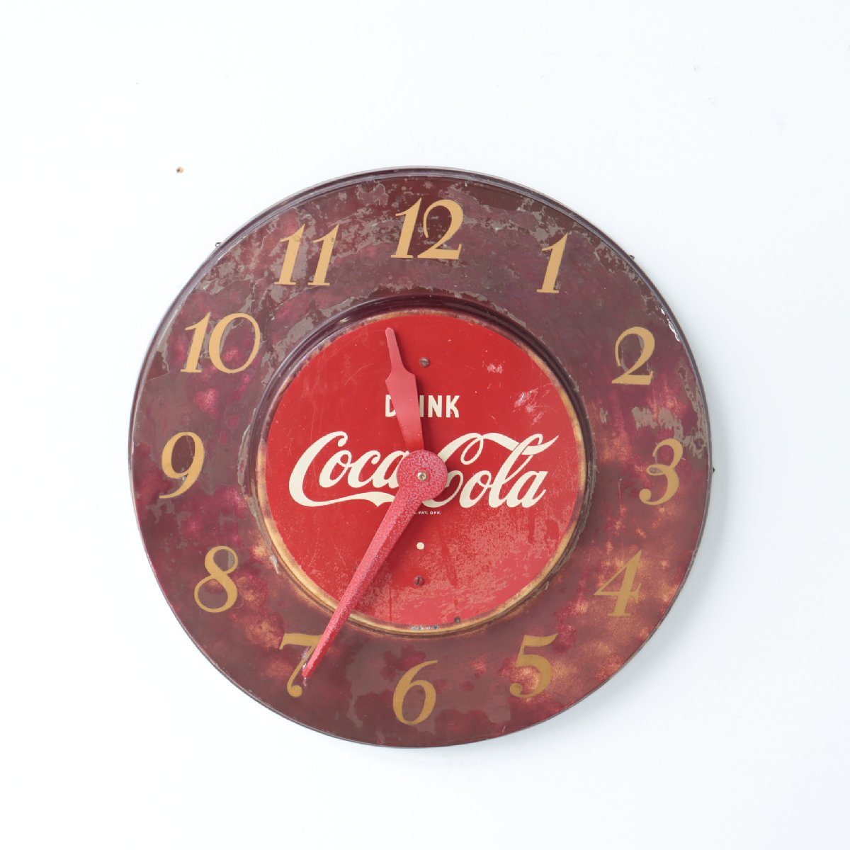 アメリカ ヴィンテージ コカ・コーラ ウォールクロック 壁掛け時計