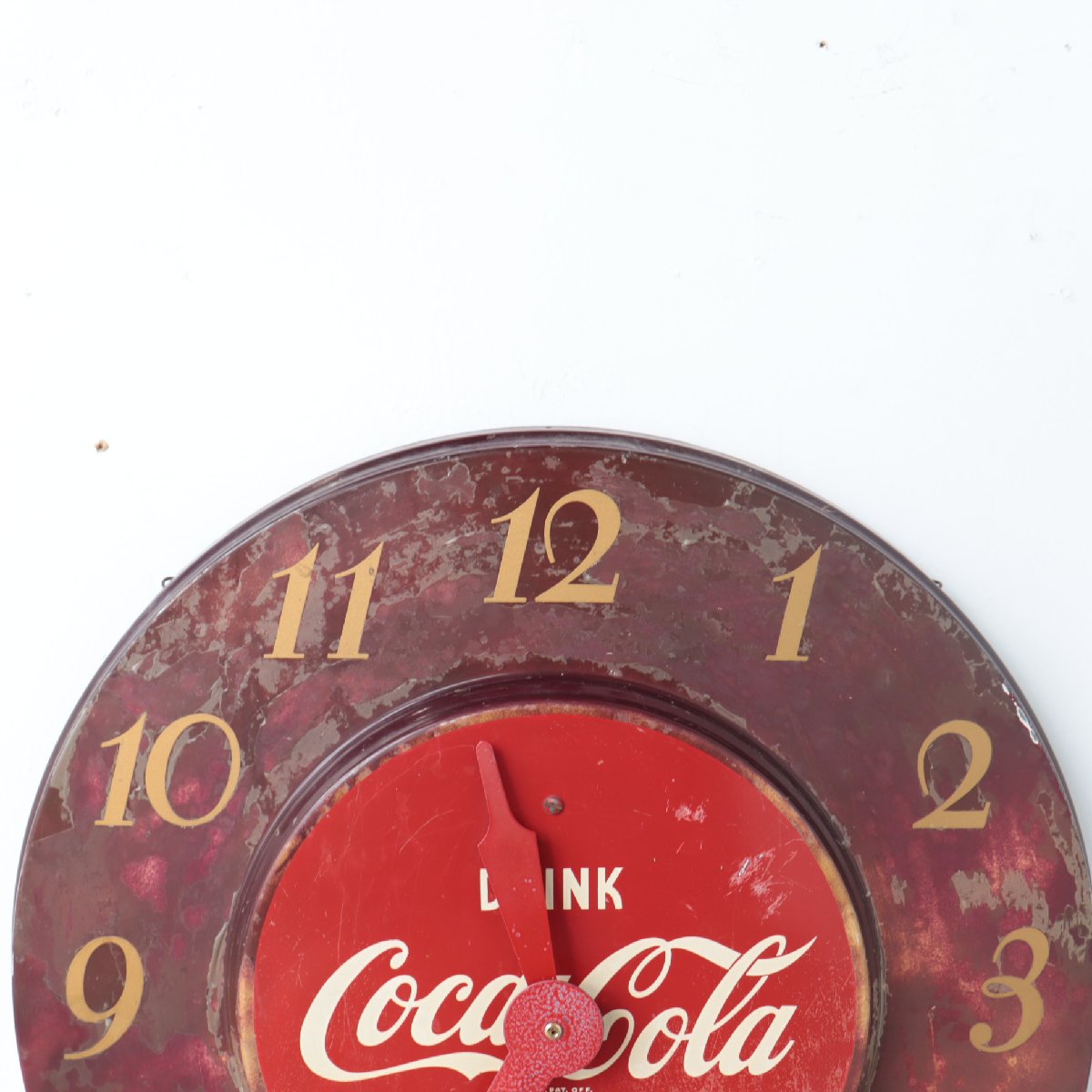 アメリカ ヴィンテージ コカ・コーラ ウォールクロック 壁掛け時計