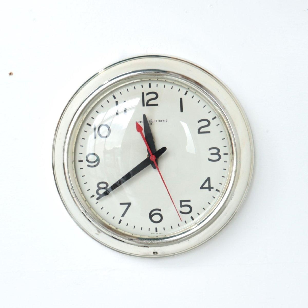 GE 壁掛けスクールクロック　ゼネラルエレクトロニック 楽天市場】【中古】 時計 General Electric スクールクロック ゼネラル
