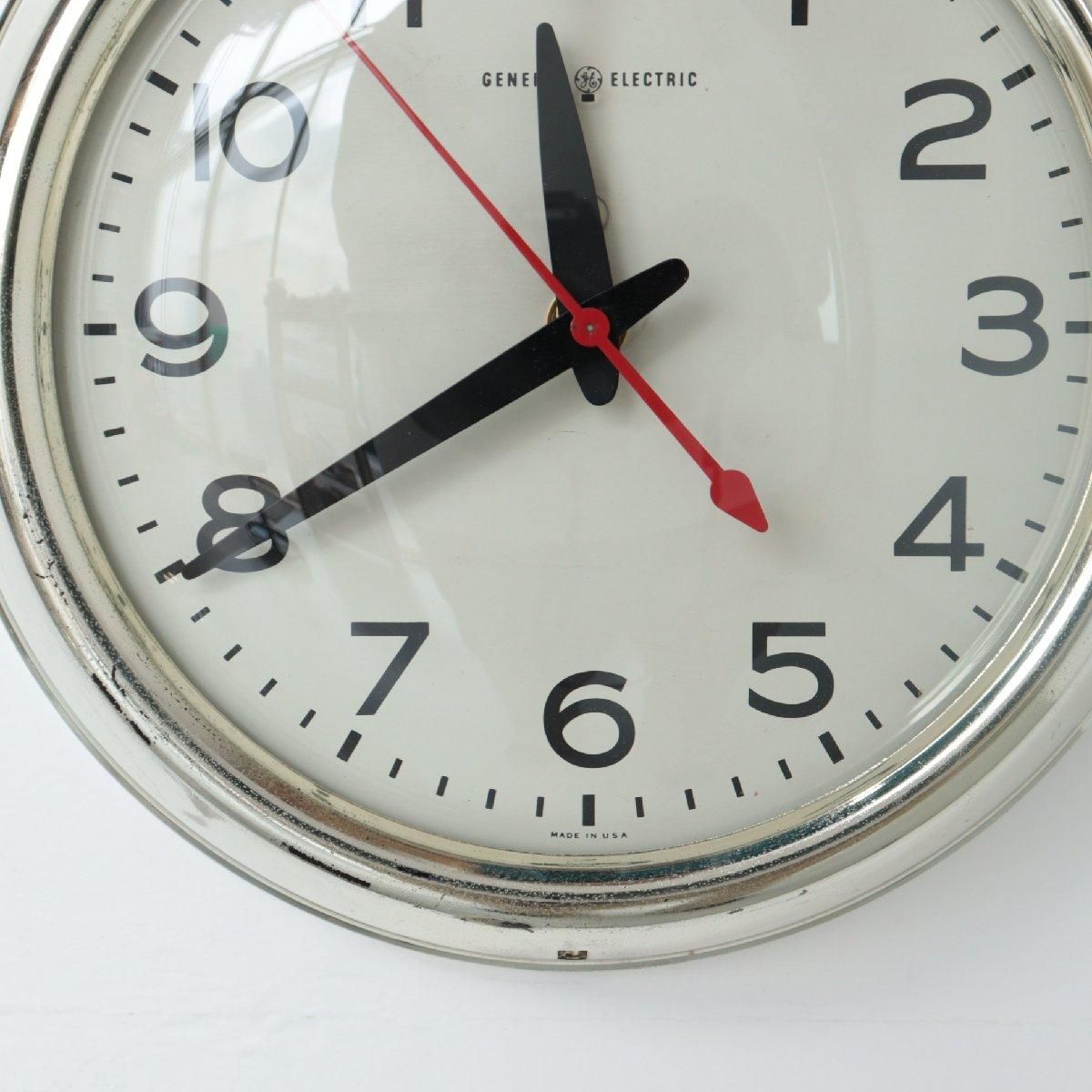 時計 スクールクロック アメリカ USA 壁掛け ゼネラルエレクトリック