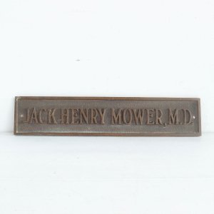 JACK HENRY MOWER M.D ơץ졼 #502-037-562