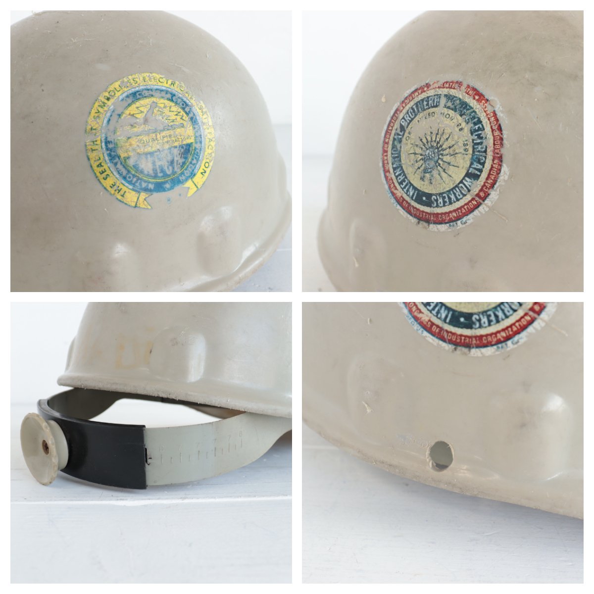 FIBRE METAL社製 ヴィンテージ ヘルメット ディスプレイ アメリカ 小物