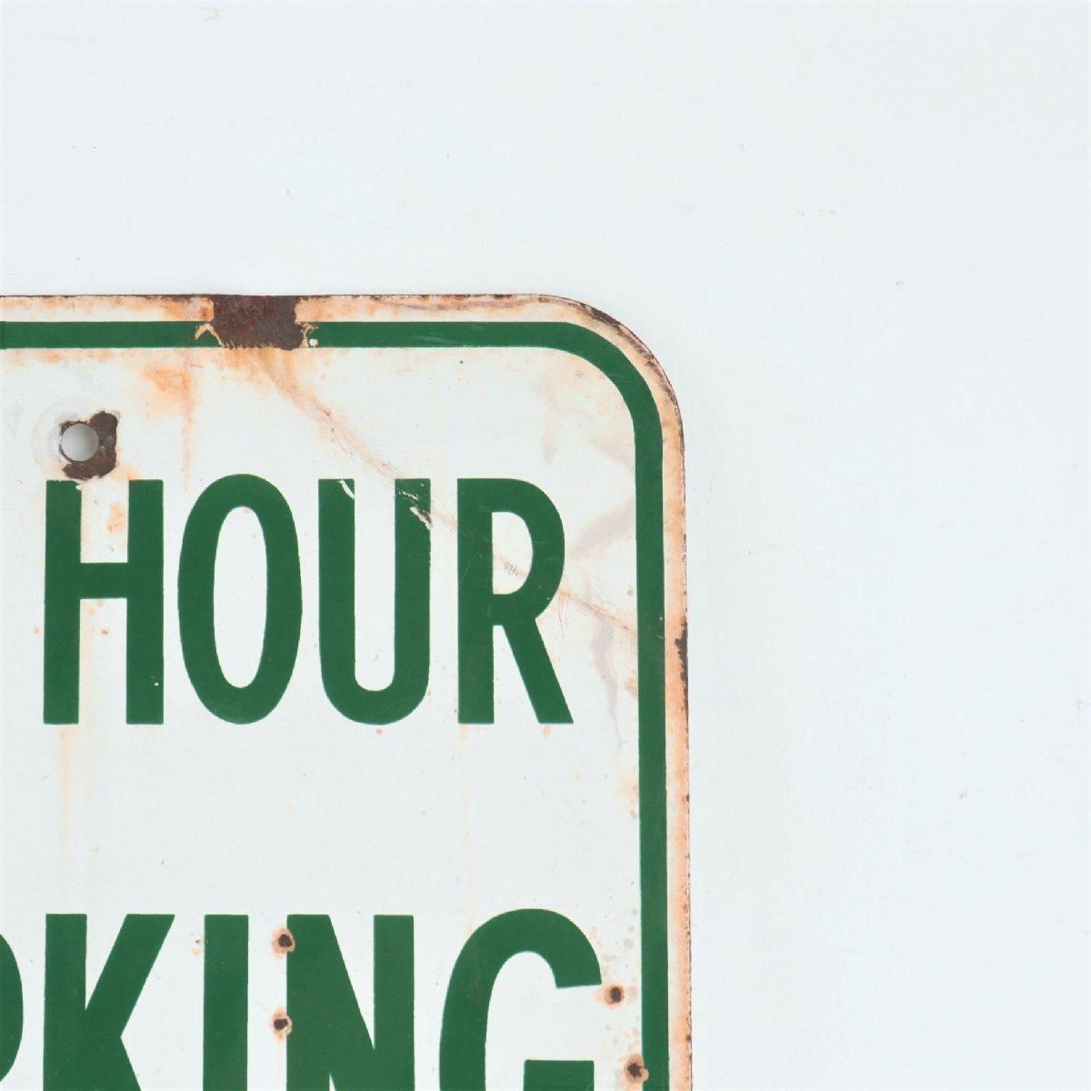 ヴィンテージ ホーロー看板 標識 パーキング サイン 壁面装飾