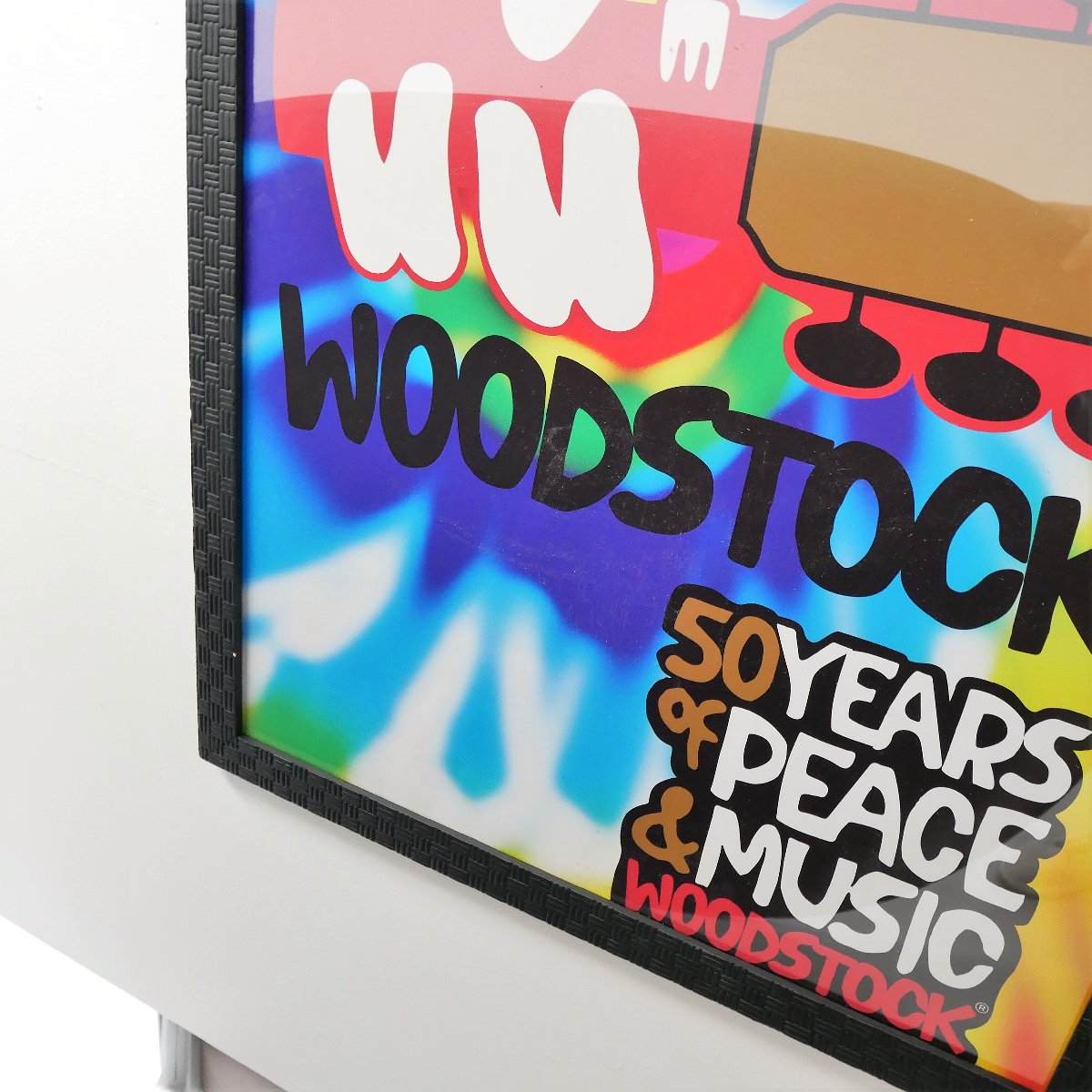 WOODSTOCK 50周年記念 ポスター額装 アメリカ 1969年 ウッドストック