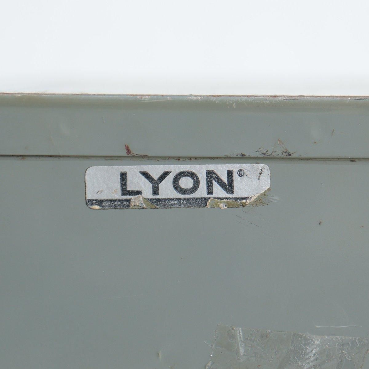 LYON アメリカ ヴィンテージ パーツキャビネット 工具入れ ガレージ