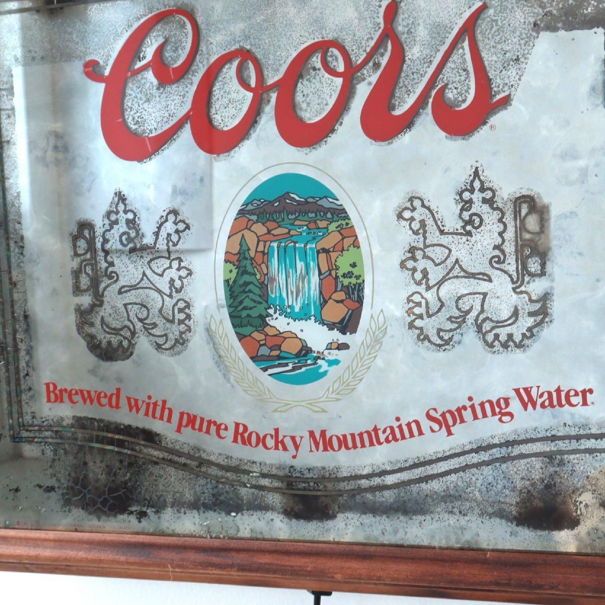 クアーズ バーライト Coors beer ber light アドバタイジング クアーズ バーライト Coors beer ber light アドバタイジング