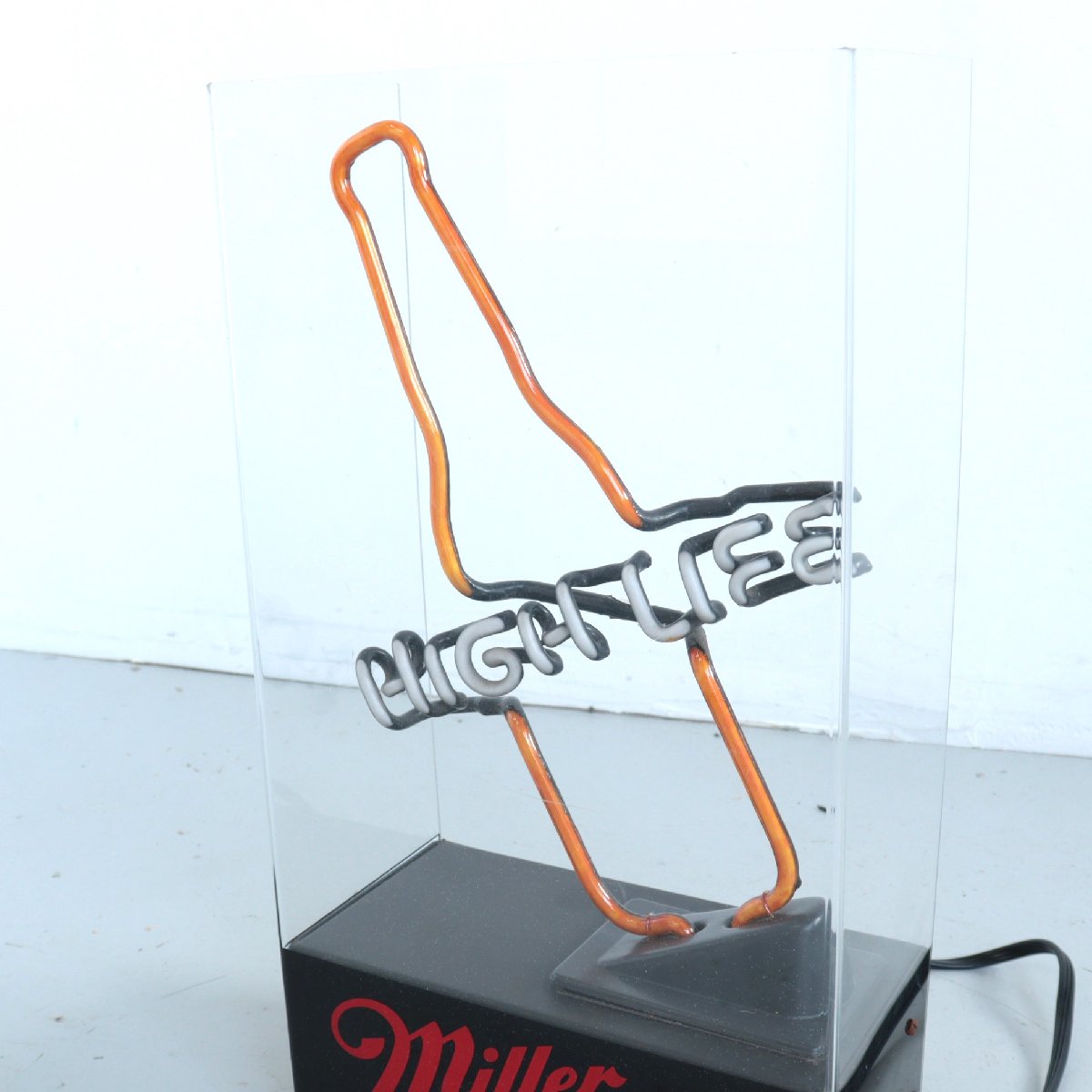 Miller ミラービール ネオンサイン ジャンク 国産品 - 照明