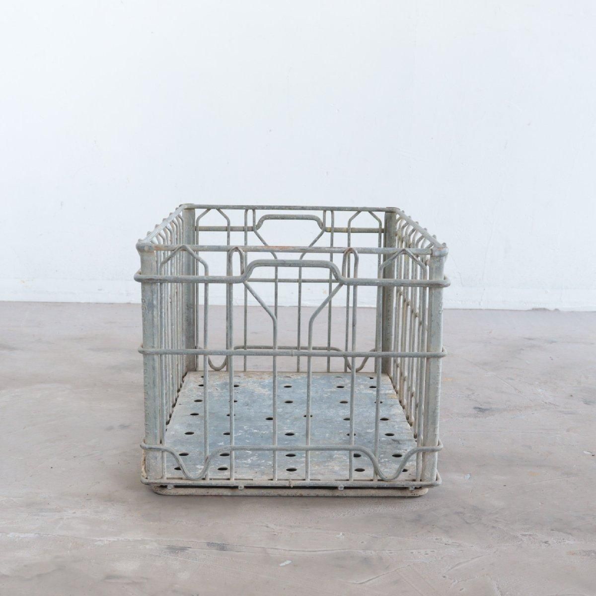 60's Vintage ミルククレート / ワイヤークレート キャンプ 収納