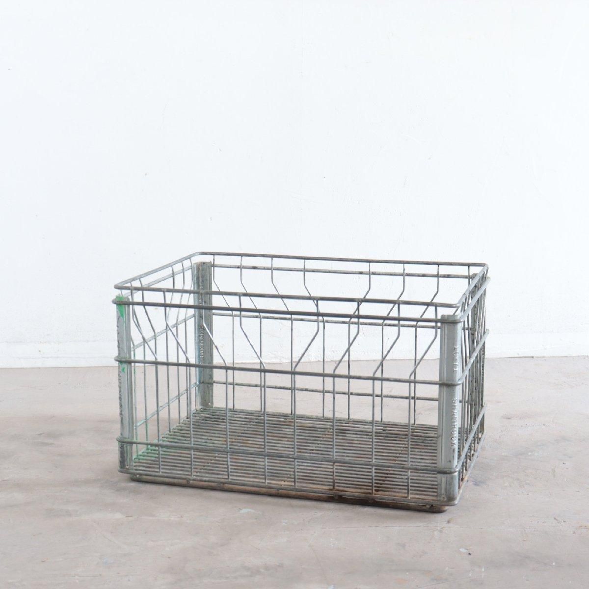 ヴィンテージ ワイヤークレート ミルククレート ヴィンテージ ワイヤークレート ミルククレート Vintage Wire Milk