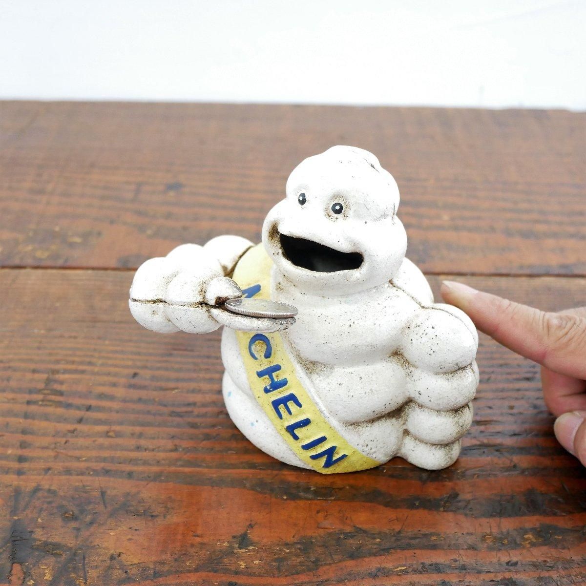 アメリカ ヴィンテージ MICHELIN ミシュランマン 鉄製 貯金箱 アメリカ ヴィンテージ MICHELIN ミシュランマン 鉄製 貯金箱