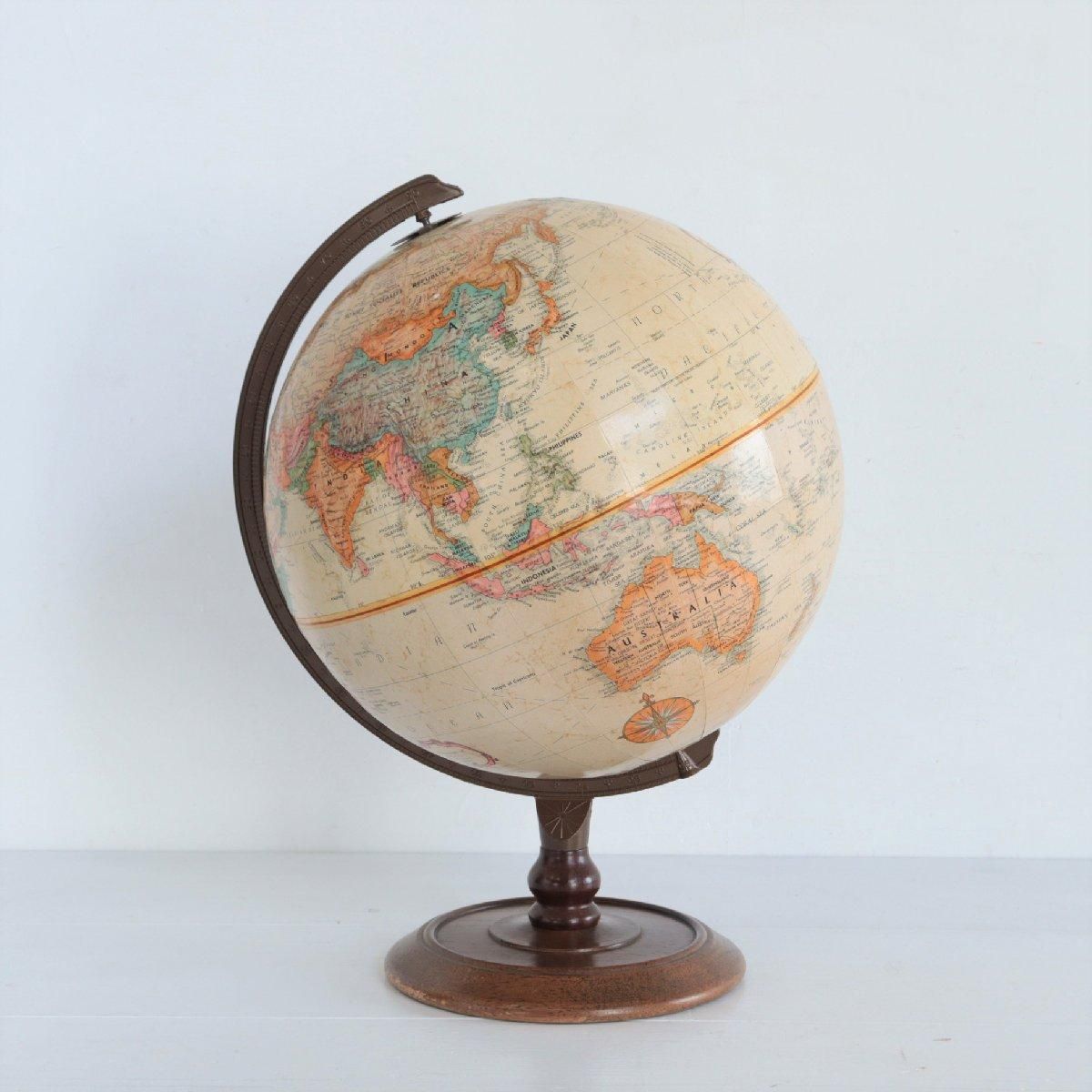 70s-80s ヴィンテージ 地球儀 リプルーグル GLOBE ヴィンテージ