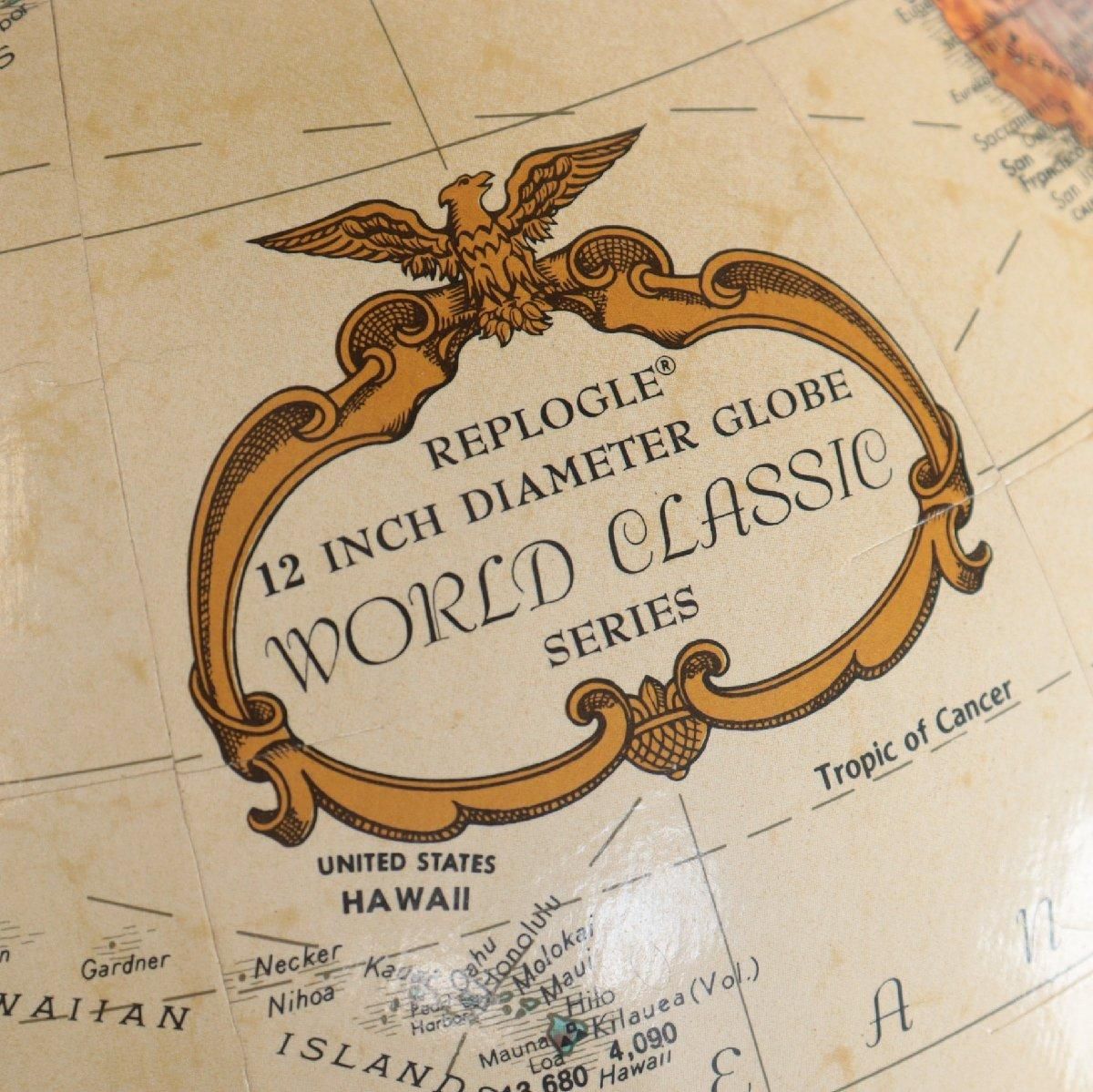 70s-80s ヴィンテージ 地球儀 リプルーグル GLOBE ヴィンテージ