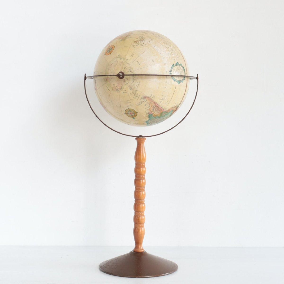 アンティーク地球儀 アメリカ製REPLOGLE社 12インチ(約30cm) 【公式通販】