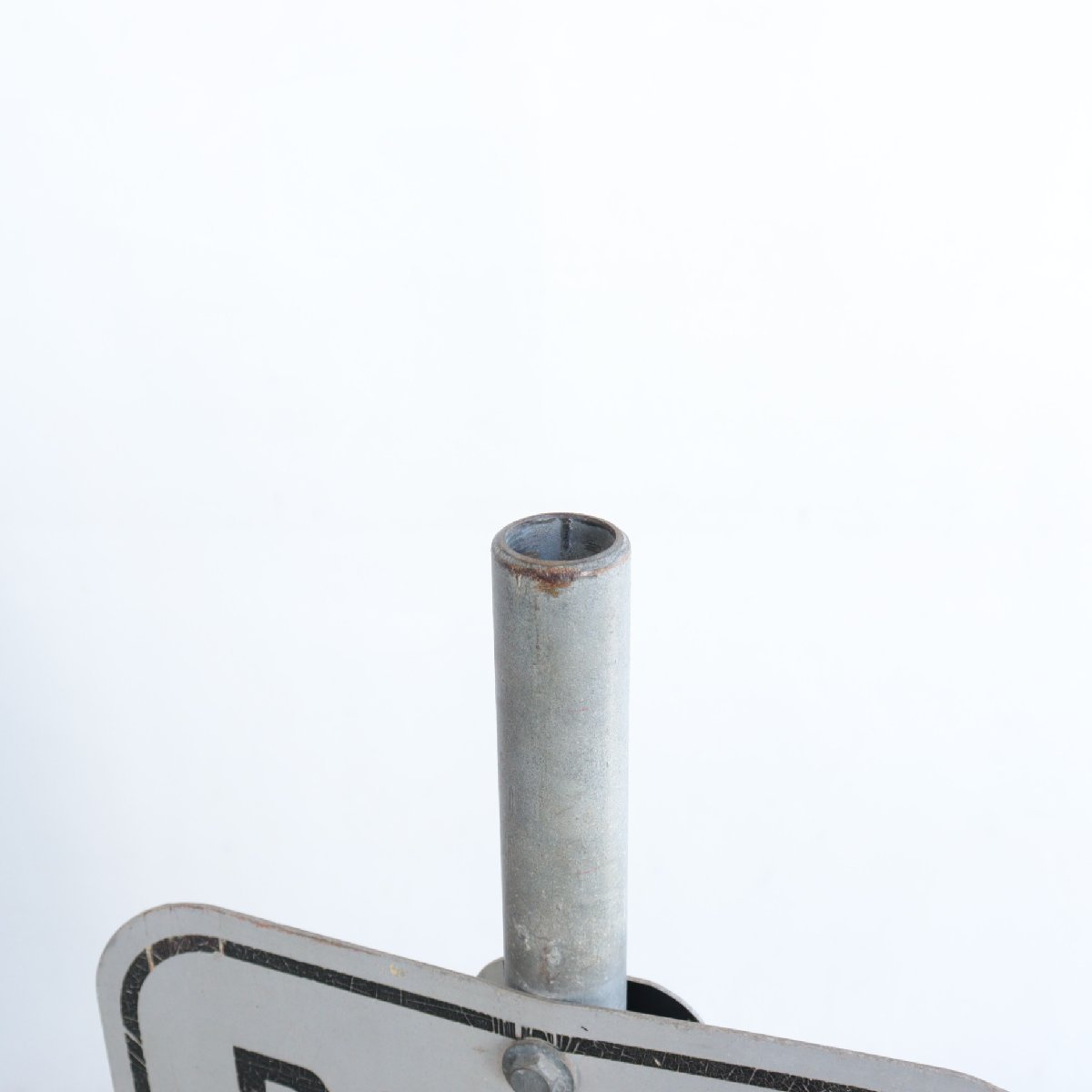 アメリカ ヴィンテージ 台座付き ロードサイン 看板 道路標識 アメリカ