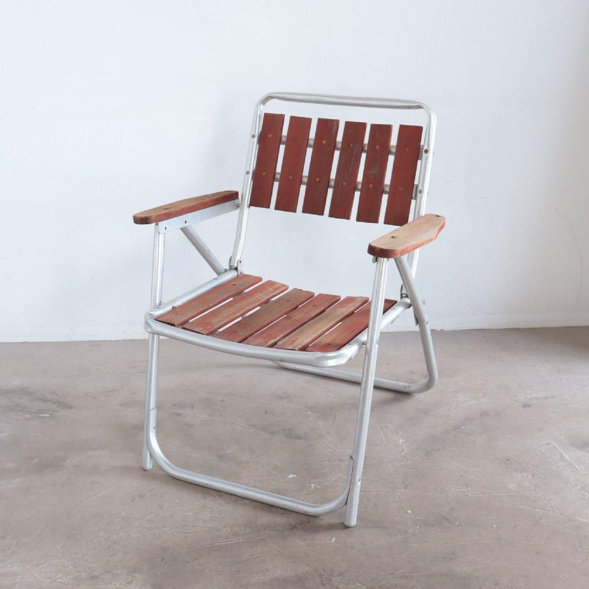 ヴィンテージ フォールディングチェア／折りたたみチェア アメリカ製 ヴィンテージ フォールディングチェア 折り畳み 椅子 店舗什器