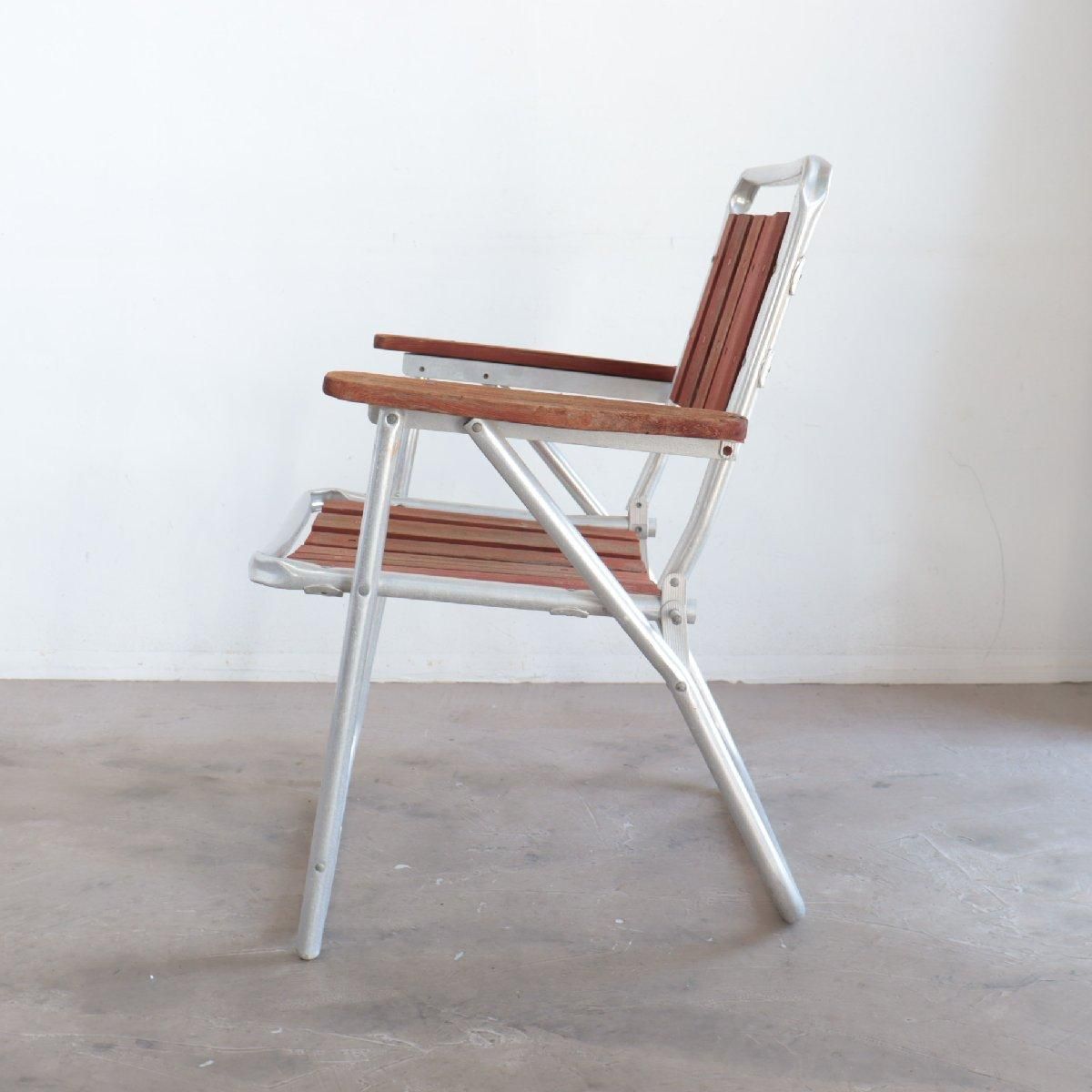 レア　ローバーチェア　肘掛け付　ヴィンテージ 折り畳み椅子　アンティーク VINTAGE W.R.CASE & SONS CUTLERY CO. FOLDING CHAIR