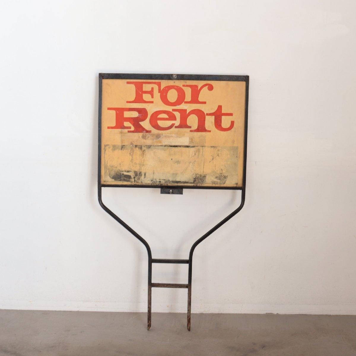 2024年のクリスマス For ヴィンテージ 看板 Rent アンティーク アメリカ アンティーク雑貨