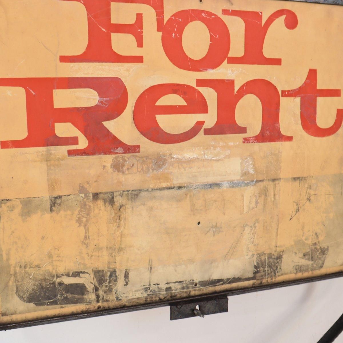 看板 ヴィンテージ For Rent アメリカ アンティーク ディスプレイ