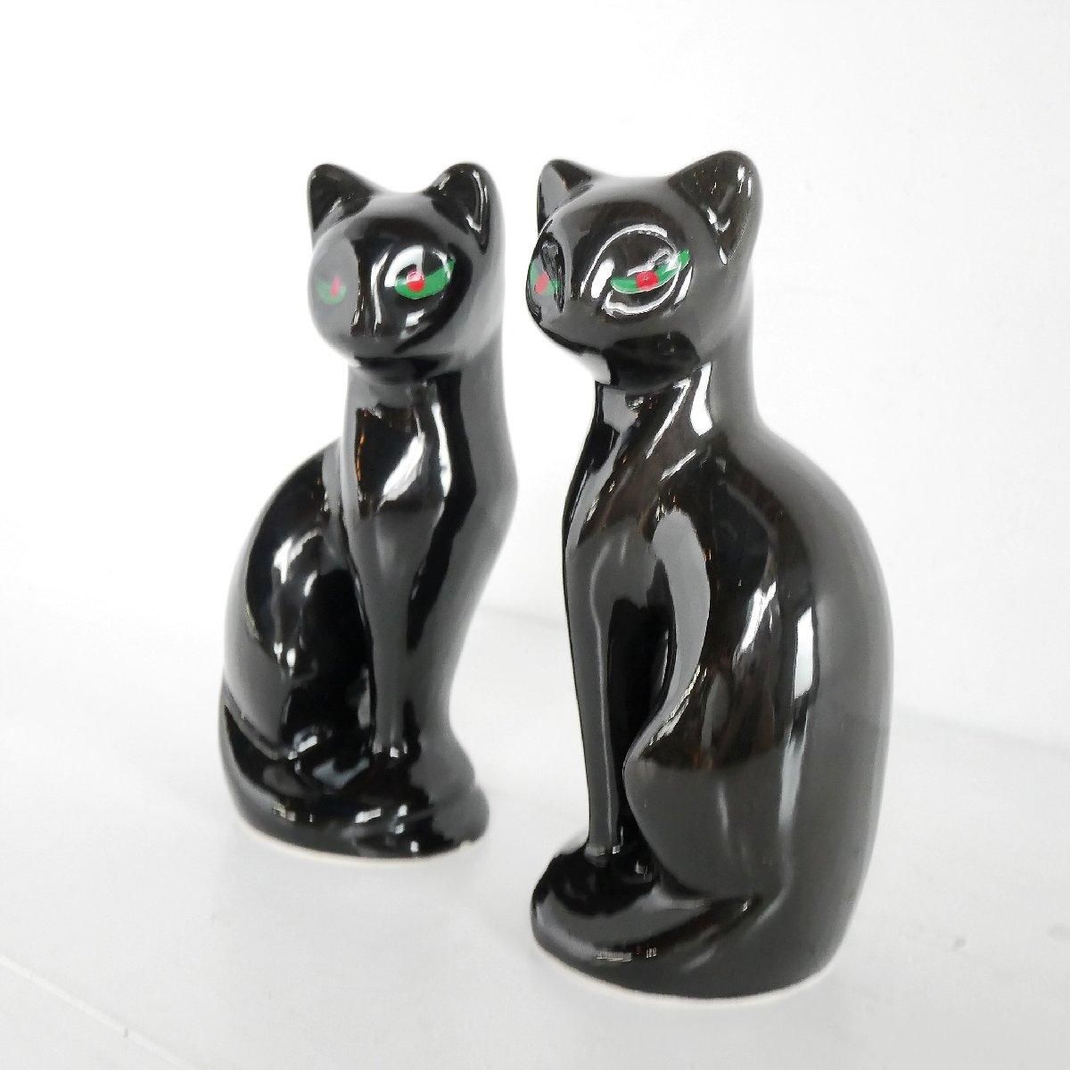 英国ヴィンテージ　陶器ペア黒猫一輪挿し 61jXqGeqCtL._UF350,350_QL50_.jpg