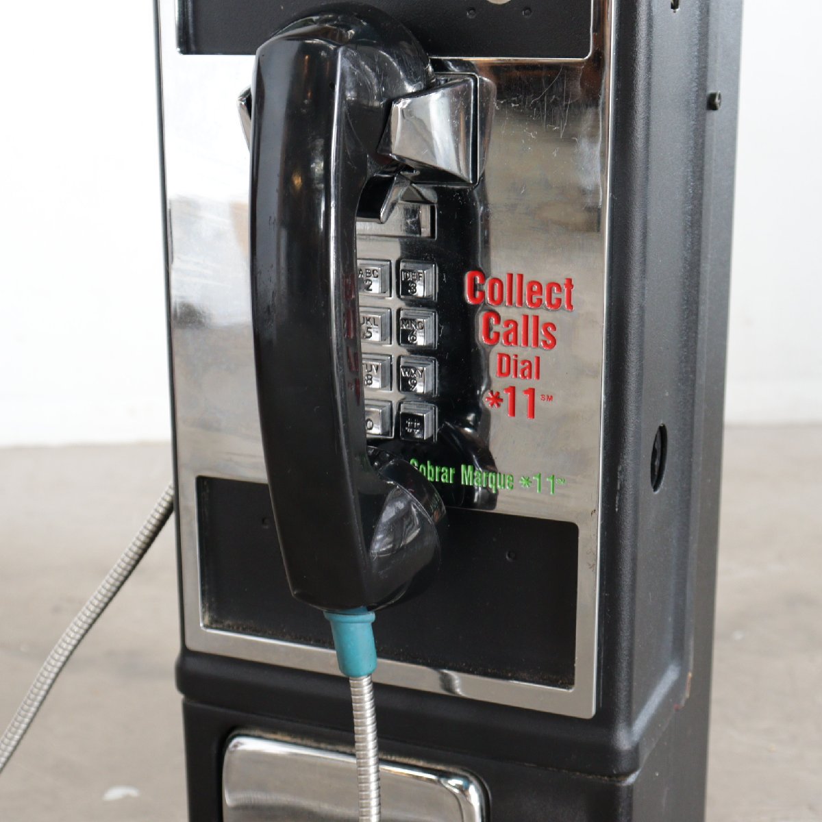 US Public Phone パブリックフォン 公衆電話 made in USA (1479)-