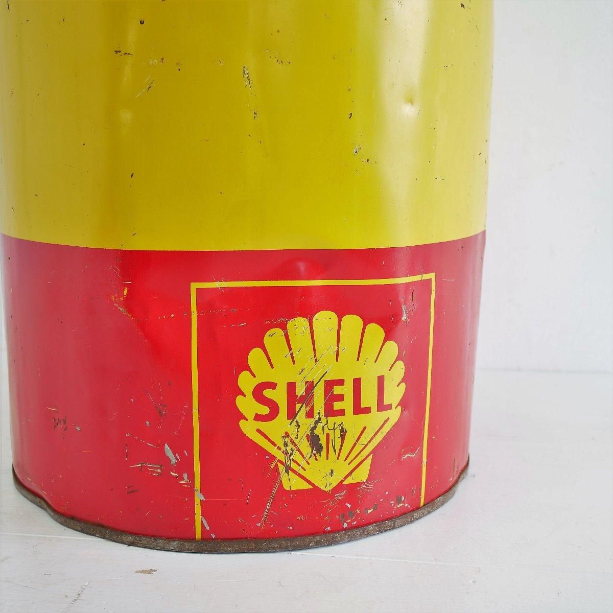 1973年 アメリカ ヴィンテージ SHELL モーターオイル缶 / シェル 携行
