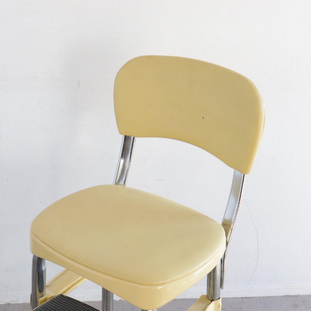 USAヴィンテージスツール／チェア　イス　COSCO ステップスツール COSCO チェア 椅子 1950's ヴィンテージ