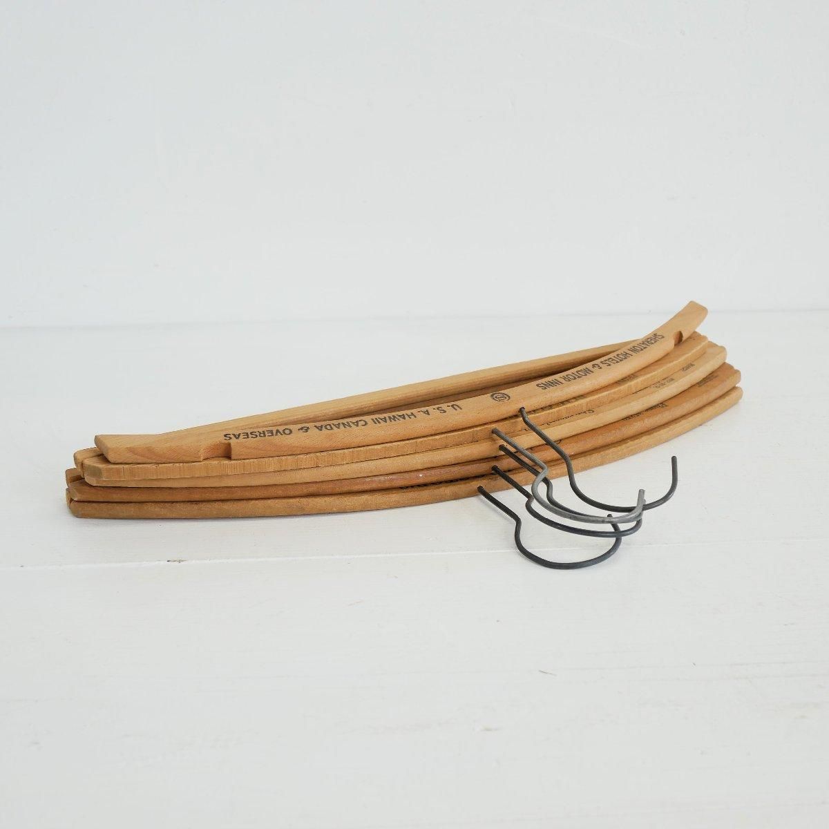 木製ハンガー アメリカ アンティーク ヴィンテージ ディスプレイ小物