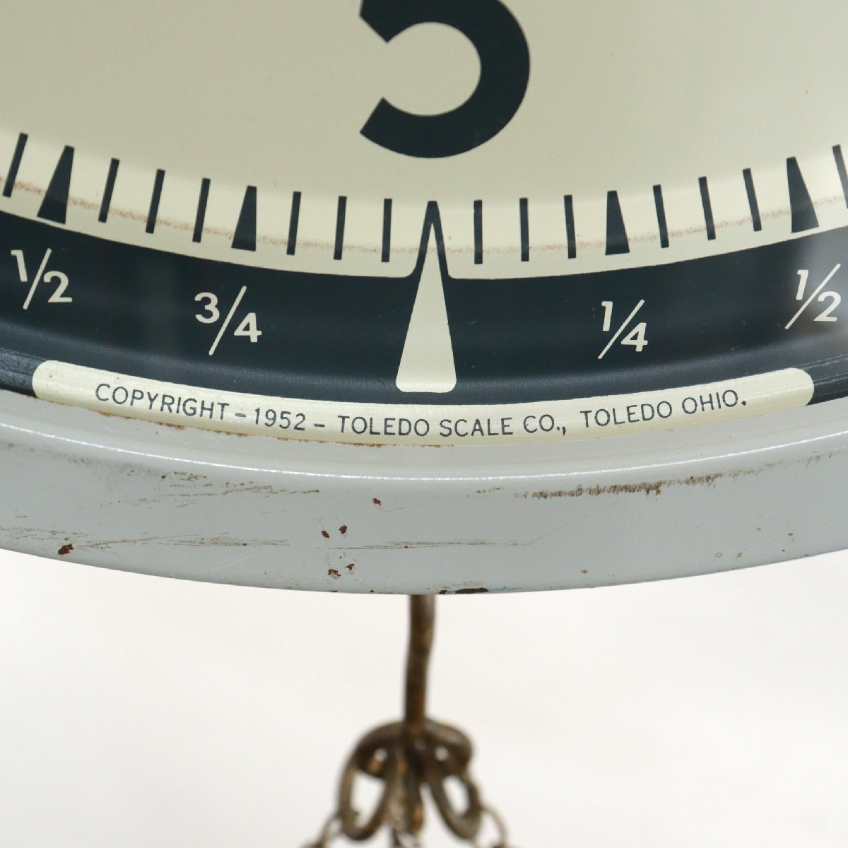 TOLEDO ハンギングスケール ヴィンテージ 1952s 吊り下げ 30ポンド計量