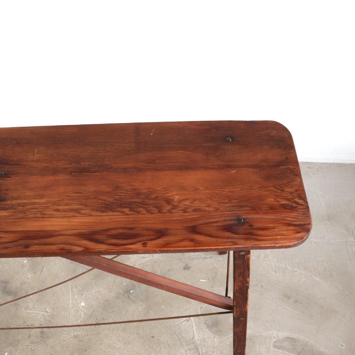 アイロン台 ヴィンテージ アイロンテーブル 木製 アメリカ 折りたたみ