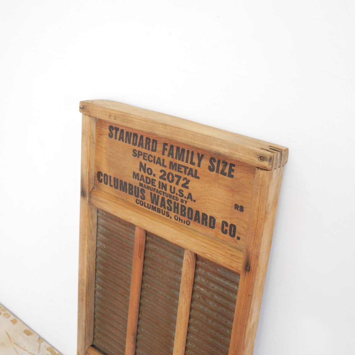 ビンテージ 木製 ウォッシュボード セット アンティーク USA ガーデニング
