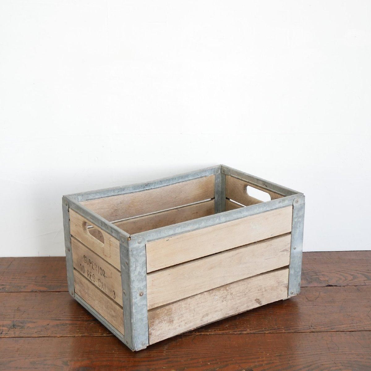60's BORDEN'S ヴィンテージ ミルククレート アメリカ 木箱 60's BORDEN'S ヴィンテージ ミルククレート アメリカ 木箱 60's