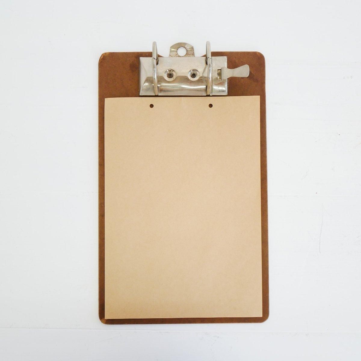 希少☆米国製アンティーク カレンダー付きクリップ ボード