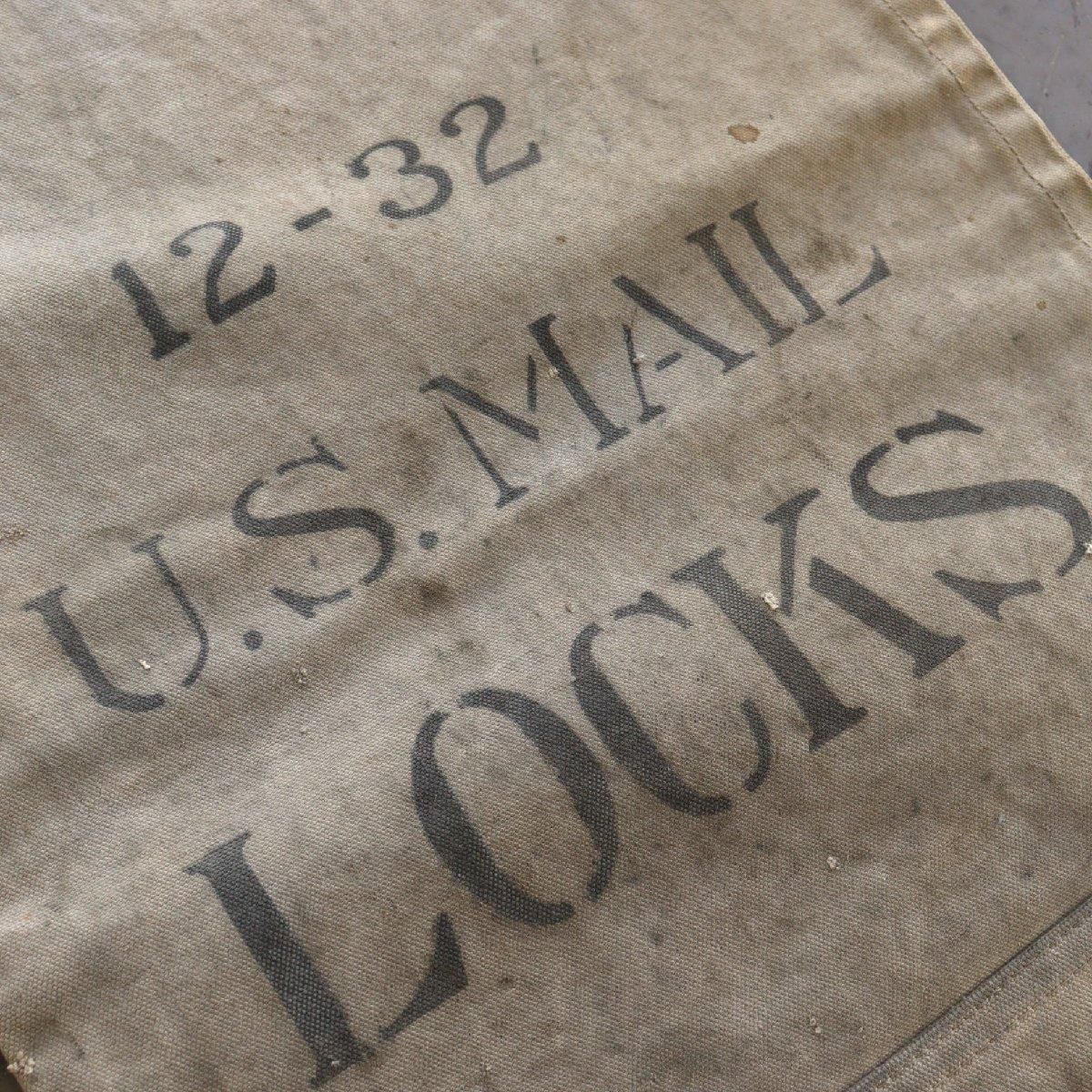 60s~70's【ビンテージ】【US MAIL BAG】集荷用キャンバス